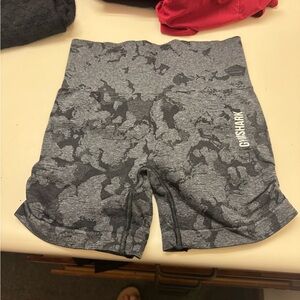 Gymshark Gray Camouflage Shorts